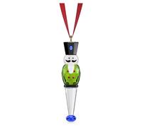 Holiday Cheers Nutcracker Ornament, Green