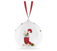 Holiday Cheers Stocking and Candy Ball Ornament, Multicolored