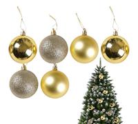 Holiday Christmas Balls - 3.15in Shatterproof Globe Decorations for Indoor and Outdoor Display, Decorative Function for Dance, Party, Wedding, Yard, Garden, Front Door, Pvc Material