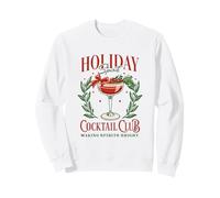 Holiday Cocktail Club Making Spirits Bright Sweatshirt