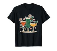 Holiday Cocktails with Candy Canes T-Shirt