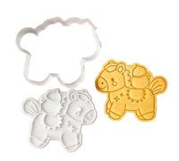 Holiday Cookie Cutter - Non-Stick 3D Printed Sweet Baking Tool | 2026 Year Baking Moulds for Dough Pastry Cake, Kitchen Baking Accessories for Home, Apartment, Party, New Year, Spring