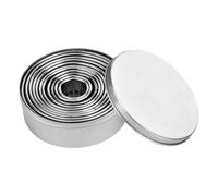 Holiday Cookie Cutter - Premium Metal Cutter, Reusable cookiees Stamp, Decorative Pattern Tool, Kitchen Baking Aid, Multi Shape Press | Enhances Holiday-Celebration For Home Party Wedding And Festival