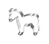 Holiday Cookie Cutter - Stainless Steel Reusable Horse Shapes | 2026 Year of The Horse Baking Molds for Pie, Dessert, Fondant, Cake, Chocolate, Decorating, Home, Kitchen, Bakery, Restaurant