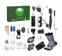 Holiday Countdown - 24 Days Golf Accessories Set - Vacation Countdown Calendars | for Dads Fathers Boyfriends Players Beginners Party Winter Celebration Family Gathering