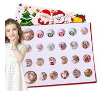 Holiday Countdown | 24 Days Jewelry Making Kit | Holiday Countdown Activity - for Girls Teens Daughters Wife Party Winter Celebration Family Gathering