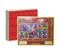 Holiday Countdown Jigsaw Puzzle 2025 - 24 Days Educational Fun, 1000 Piece Puzzle with Animals | for Kids and Adult Collectors, Riun