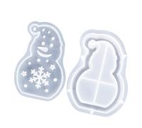 Holiday Crafting Set with Recyclable Elastomer Molds for Celebratory Chocolate Food Grade Elastomer Baking