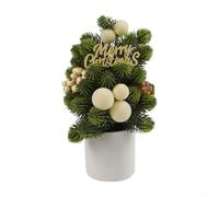 Holiday Decor Tree 32cm for Fireplace Mantle(Beige)