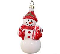 Holiday Decorations Ornament Set for Christmas For Tree with Santa, Train and Snowman Characters for Festive Atmosphere (Snowman)
