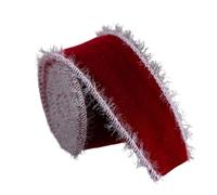 Holiday Decorative Ribbon with Soft Trim Exemplary for Present Wrapping Party Garnishes and Christmas Undertakings Snowflake Decorated Craft Ribbon