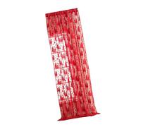 Holiday Embroidered Window Drapes Polyester Fabric Quick Setup Light Filtering Privacy No Tools Needed Curtains