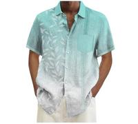Holiday Essentials Men Summer T Shirt Short Sleeves Button Up Henley Tops Classic-Fit Cotton Letter T-Shirt Trendy Essential Tee Yoga Party Blouse Formal Business Pleated Clothes Black