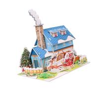 Holiday Family Bonding Craft Set Tree Decor Paper Model Building Toy for Kids Educational Holiday Home Decoration