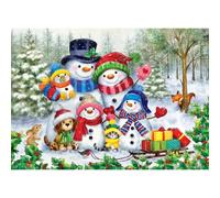Holiday - Frosty Family Moments - Glitter Puzzle