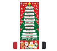 Holiday Game - Family Interactive Party Activity, Classic Christmas Competition Set, Fast Paced Fun Challenge, Easy to Learn Rules Feature, Group Entertainment Equipment, Multi Player Set