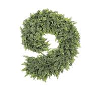 Holiday Garland - Cute Greenery Decoration for Christmas Mantel, and Tabletop, Evergreen Style for Door Frames, Stair Rails, Seasonal Parties, and Festive Home Display, 1.8m