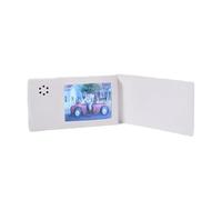 Holiday Gift 2.4" Photo Frame Card Video Card Thank You Card with Multiple Photo Format Support for Home Office Use