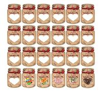 Holiday Greeting Card - Mason Jar Valentines Day Cards | Funny Exchange Cards | Set of 24 Happy Valentine's Day Cards, Greeting Cards