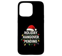 Holiday Hangover Pending Funny Christmas Subtle Bah Humbug Case for iPhone 15 Pro Max