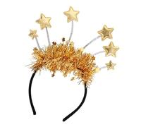 Holiday Headbands Glitter Headpiece with Stars