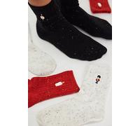 Holiday Heritage Sock Pack at Free People in Tradition Trio - female