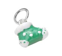 Holiday Jewelry Charms, Christmas Beads, Looped Pieces, Necklace Pendant Accessories Makers Assortment Christmas Charms Holiday Jewelry Making Beads Festive Accessories Loop