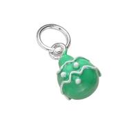 Holiday Jewelry Charms, Christmas Beads, Looped Pieces, Necklace Pendant Accessories Makers Assortment Christmas Charms Holiday Jewelry Making Beads Festive Accessories Loop