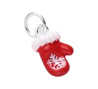 Holiday Jewelry Charms, Christmas Beads, Looped Pieces, Necklace Pendant Accessories Makers Assortment Christmas Charms Holiday Jewelry Making Beads Festive Accessories Loop