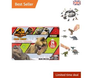 Holiday Joy with Jurassic World Advent Calendar: 24 Days of Dinos for Ages 4+