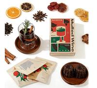 Holiday Mulling -Mulled Wine & Cider Spice Blendwith Cinnamon, Star Anise&cloves, Drink Mix for Hot Mocktails