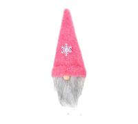 Holiday Party Essential Plush Bottle Sleeve Festive Table Decoration with Soft Polyester Easy to Clean Design Decorative Christmas Bottle Sleeve