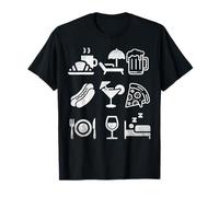 Holiday Plans Funny Vacation Intinerary Cruise T-Shirt