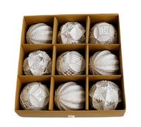 Holiday Plastic Ornament Set with 9 to 16 Christmas Balls for Tree Decorating and Seasonal Displays, Suitable for Various For Festive Arrangements (B)