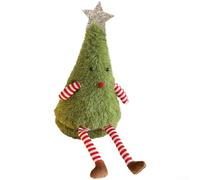 Holiday Plush Christmas Tree Decor with Cute Doll Design for Party and Home Use, Crafted from Soft Materials to Bring Cozy Festive (A)