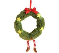 Holiday Plush Christmas Tree Decor with Cute Doll Design for Party and Home Use, Crafted from Soft Materials to Bring Cozy Festive (B)