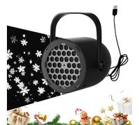 Holiday Projector | Snowflake Christmas Decoration | LED Light Projector Outdoor Holiday Decor - for Party Supplies Garden Patio Porch Wall Ceiling Bedroom Living Room Home Decor