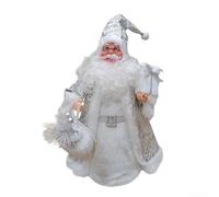 Holiday Santa decoration doll for Christmas, colorful and reusable ornament for seasonal home and garden use, suitable for tables, trees, doors, windows, walls