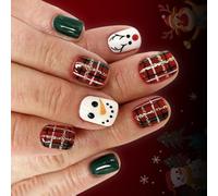 Holiday Scintillate Artificial Hoofs Snowfigure Deer Checkered Creation Persist Fraudulent Fast Wear ABS Substance Christmas Present Not Deadly Holiday Persist