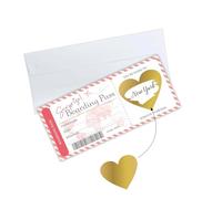 Holiday Scratch Card Reveal, Scratch Card Reveal, Boarding Pass Scratch Card with Envelope Flight Ticket Boarding Pass Surprise Trip Unique Travel Gift Surprise Travel Ticket