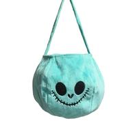 Holiday Season Velvets Candy Bag Oversized Pumpkin Design Seasonal Party Essential Party Accessory for Candy Collection Gatherings Halloween Pumpkin Bag
