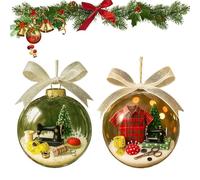 Holiday Sewing Snow Globe Ornament Vintage Sewing Machine Snow Globe Christmas Decor Antique Hanging Christmas Tree Ornament Personalized Quilter Xmas Keepsake Holiday Decor for Home Party Office
