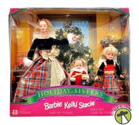 Holiday Sisters Barbie Kelly & Stacie Doll Giftset 1998 Mattel 19809