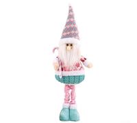 Holiday Stretch Snowman Figurine Ornament Designed for Seasonal Home and Office Display Bringing Cheerful For Festive to Various Spaces (old man)