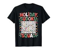 Holiday Sudoku Squad Matching Christmas T-Shirt