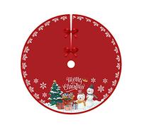 Holiday Supplies Christmas Tree Skirt Ornaments For Shopping Mall Hotels Tree Decoration Flannel Cloth Skirt For Holiday Christmas Decorations