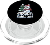 Holiday Tech Humor Snow Connection Christmas Love Apparel PopSockets PopGrip for MagSafe