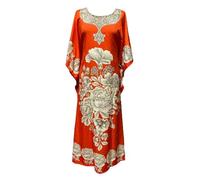 Holiday TOP Plus Size Kaftan Tunic Dress Free Size FITS 16,18,20,22,24,26 Multi