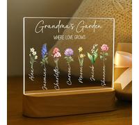 Holiday Traditions Grandmas Garden LED Night Light 7