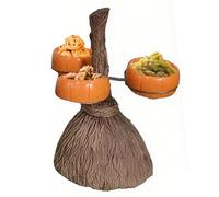 Holiday Treat Stand - Pumpkin Snack Bowl Holder, Festive Treat Dish for Candy Dessert and Snacks| Halloween Candy Bowl for Home Tabletop Decoration Party Supplies Entertaining